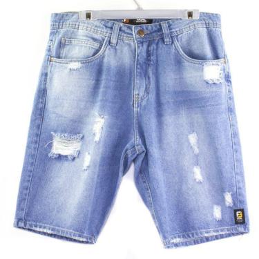 Imagem de Bermuda Fatal Jeans Sl 26795 Masculina-Masculino