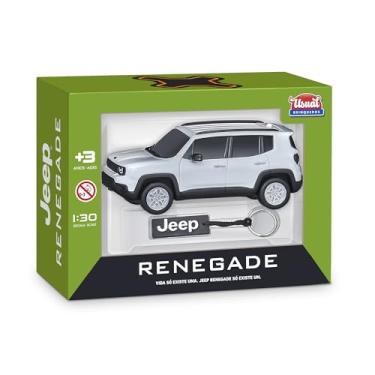 Imagem de Miniatura Carrinho Renegade 1:30 com Chaveiro, Carro de Brinquedo, Múltiplas Cores Sortidas