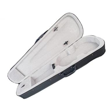 Imagem de Estojo Rígido Para Violino Profissional Em Forma Triangular Tamanho 4/4 Confortável E Macio Com Peças Internas Para Violino Tamanho Completo Estojo de Violino