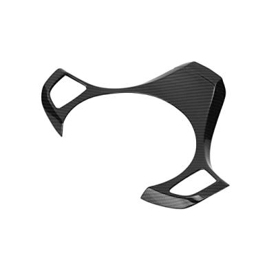 Imagem de aqxreight Estilo do Carro Volante Guarnição Capa Adesivo Substituição de Estilo de Fibra de Carbono para X3 E83 2006-2009 Direção de Fibra Quadro de Artesanato Se Encaixa para Substituição de de