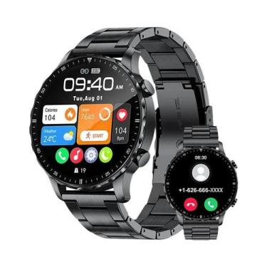 Imagem de Relógio Inteligente Masculino À Prova D'Água Bluetooth LIGE Com Tela T