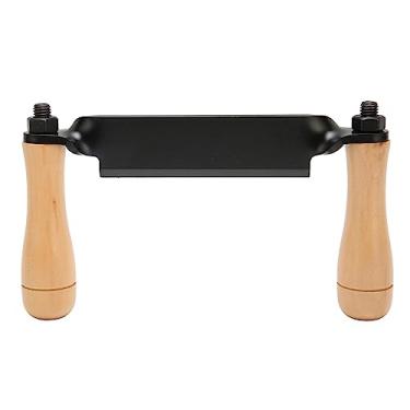 Imagem de Faca de desenho reto Lâmina de aço premium Cabo de madeira duplo Ferramenta de barbear polido de alta dureza para móveis de marcenaria Escultores de madeira