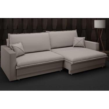 Imagem de Sofá Tango 2,00m sem caixa, Retrátil e Reclinável Velosuede Marrom - N