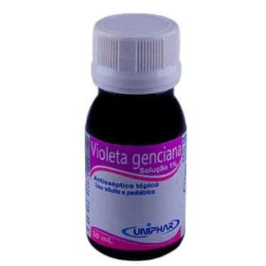 Imagem de VIOLETA GENCIANA UNIPHAR 30ML - Corante Antisséptico