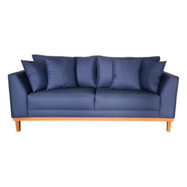 Imagem de Sofá  Pierri Tecido Acquablock Pé Base Madeira  180cm - 4R Estofados, 