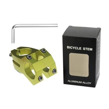 Imagem de Mesa de Bicicleta MTB/Estrada CNC Bridge Short Power Downhill 31.8mm para Escalada e Acessórios(Green)