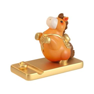 Imagem de Suporte De Telemóvel,Suporte para Telemóvel com Design de Cavalo,Apoio para Secretária com Símbolo de Prosperidade - para Raparigas Adolescentes Crianças Mulheres Tablet Casa