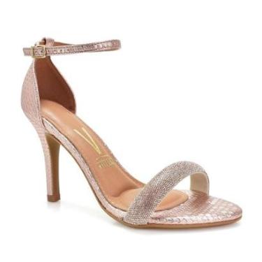Imagem de Sandália Vizzano Ouro Rosado Elegância Moderna-Feminino