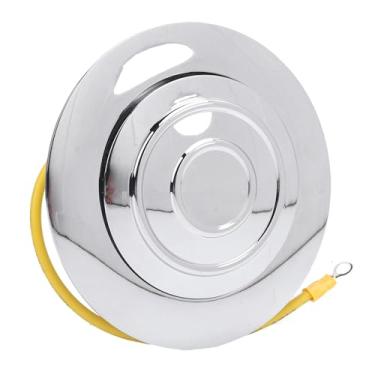 Imagem de aqxreight Buzina de Volante de Alumínio 121806A Banjo Chifre Grande Polido para Volantes Com o Errado w Botão de Buzina de de Alumínio9 Botão de de VolanteBanjo