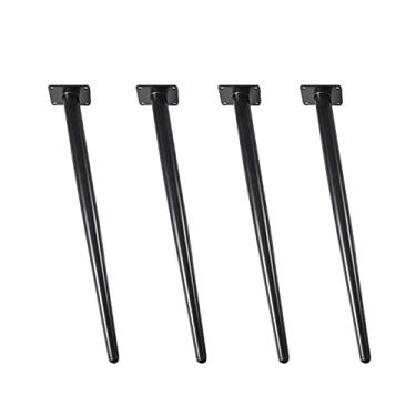 Imagem de TRGCJGH Pernas de cadeira pernas de mesa de café pernas de móveis sofá pernas armário de TV conjunto de 4 para ESS e mesas laterais projetos domésticos, C-28,3 polegadas