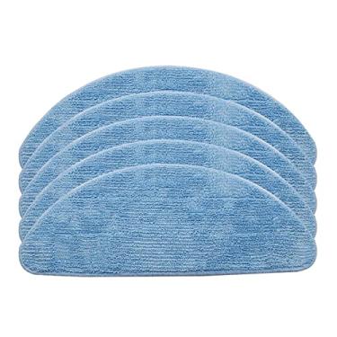Imagem de Main Brush Hepa Filter Mop Compatible With Neatsvor X500 X520 X600 Pro Tesvor X500 T8 S6 Ikhos Create NetBot S15 Vacuum Cleaner Parts Spare(5 Mops)