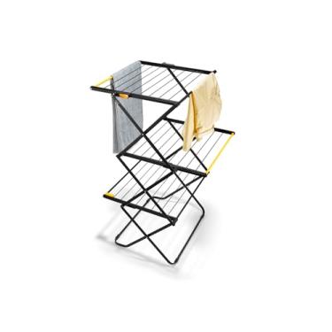 Imagem de Joseph Joseph AirFrame Rack de secagem de roupas de 3 níveis, capacidade de 16,2 m, interior/externo, estável, dobrável, armazenamento compacto