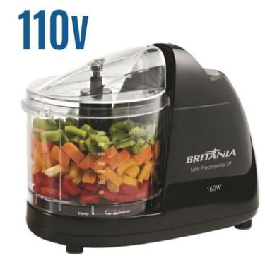 Imagem de Mini Processador Alimentos Britânia 2p Original 110v