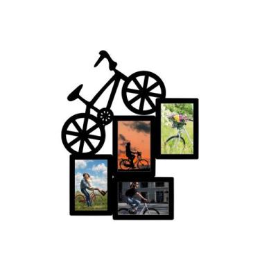 Imagem de Porta Retrato 10x15 Bike Bicicleta Decoração Enfeites - babykidsstores
