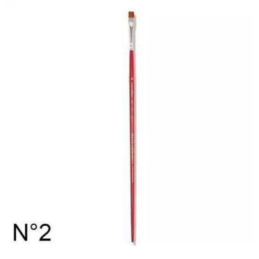 Imagem de Pincel Chato Curto Ref. 421-2 Condor para Tintas e Artesanato