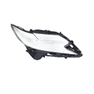 Imagem de FLJOYOEU Tampa do farol dianteiro do carro tampa da lâmpada de vidro concha farol de luz, compatível com Lexus ES200 ES250 ES300 ES300h 2015 2016 2017 (1 peça esquerda)