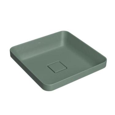 Imagem de Cuba Sobrepor Quadrada Salvia Deca  40cm