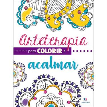 Imagem de Livro - Arteterapia para colorir e acalmar