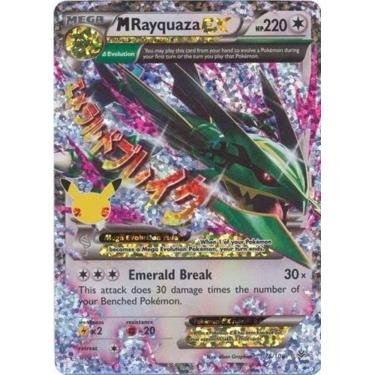 Imagem de Jogo de cartas colecionáveis Pokémon Rayquaza EX 76/108 Ultra Rare