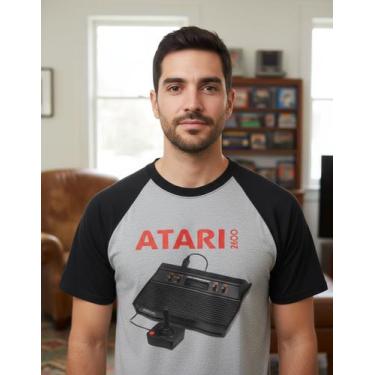Imagem de Camiseta Atari 2600 ( Exclusive ) Plus Size - Alternativo Basico, Cinz