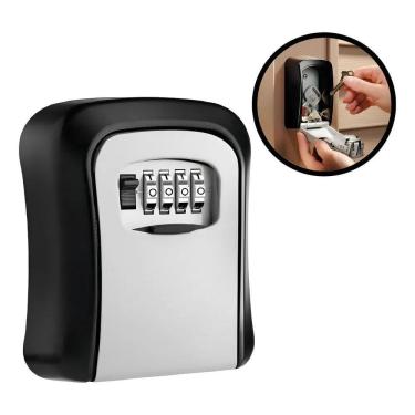 Imagem de Cofre Parede Caixa De Chave De Bloqueio Para Airbnb Armazena