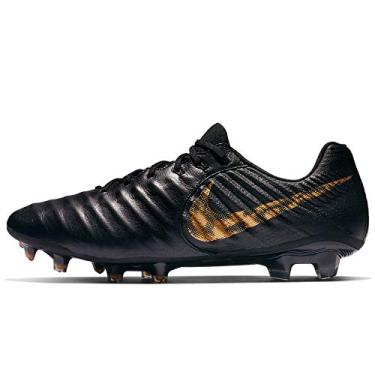 Imagem de Nike Chuteira masculina Legend 7 Elite FG, Preto/dourado, 6