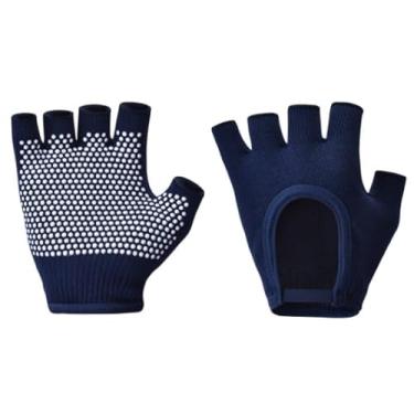 Imagem de Luvas de fitness antiderrapantes, adequadas para exercícios de academia e treinamento físico