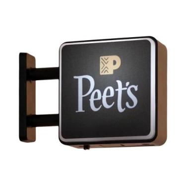 Imagem de Letreiro Luminoso Criativo Para Cantinho Do Café, Ímã De Geladeira, Pe