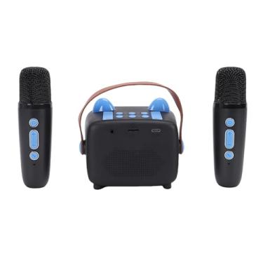 Imagem de Cosiki Mini Alto-falante Karaokê 2 Microfones Sem Fio para Crianças Em Casa, Brincadeiras Ao Ar Livre, Brinquedo Portátil para Educação Infantil, Modulação Vocal Divertida para Meninos e Meninas (#3)