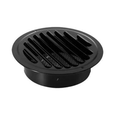 Imagem de Grelha De Ventilação Redonda De Aço Inoxidável 70-200mm Para Parede Ex
