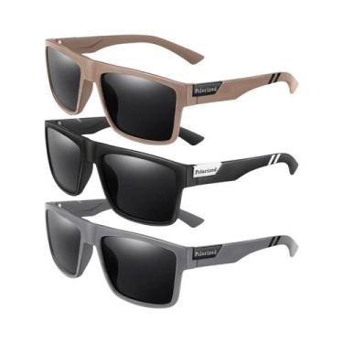 Imagem de Óculos De Sol Polarizados Unissex UV400 Para Esportes Ao Ar Livre, Pes