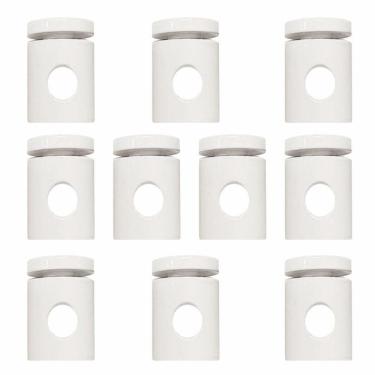 Imagem de Kit-10 Desviador De Cabo Para Lustres E Pendentes E Luminária Md-6005/10 Branco