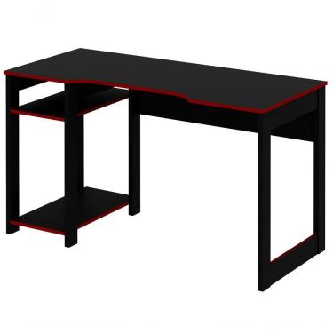 Imagem de Mesa Para Computador Gamer Me4152 Preto Vermelho