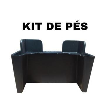 Imagem de Kit 25 Pés Para Guarda Roupa Cômodas E Móveis Em Geral Ivy - Loja Béle