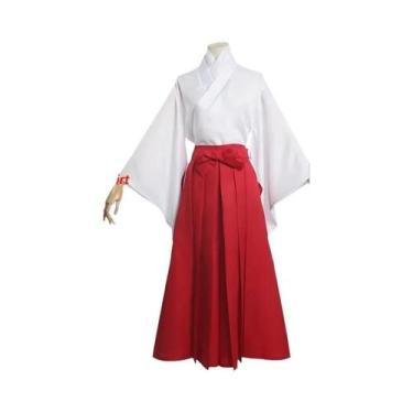 Imagem de Traje de Cosplay Feminino Jujutsu Kaisen Iori Utahime - Kimono, Unifor