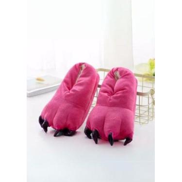 Imagem de Pantufa Pata de Garra Chinelo de Frio Aquecer os Pés - Calça 35 a 39 -