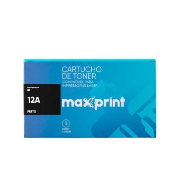 Imagem de Toner Maxprint 564231 compatível com HP 12A Preto - Q2612A