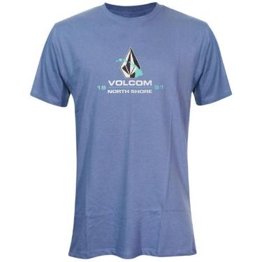 Imagem de CAMISETA VOLCOM SILK IMPRINT NORTH SHORE AZUL ESCURO MASC-Masculino