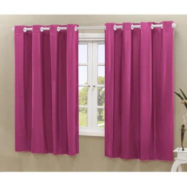 Imagem de Cortina Blackout PVC 2,20 m x 1,30 m - Pink - Home Fernandes