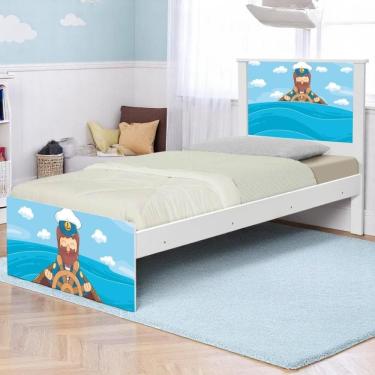 Imagem de Bi Cama Juvenil Zap Marinheiro com Colchões