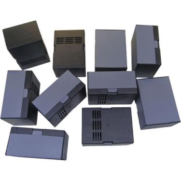 Imagem de Kit 10 Caixa Plástica Montagem Circuito Eletrônico Arduino Fonte 98x70