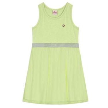 Imagem de Vestido em cotton infantil menina Brandili-Feminino