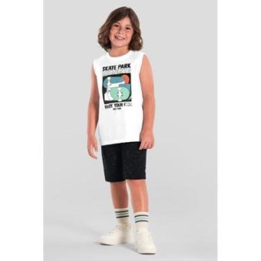 Imagem de Conjunto infantil menino de skate em gel Brandili-Masculino