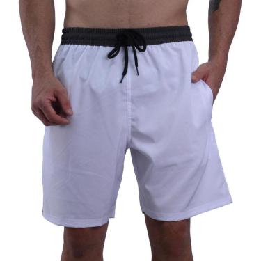 Imagem de Bermuda em Tactel com Elastano Masculino Marphim Três Bolsos-Masculino