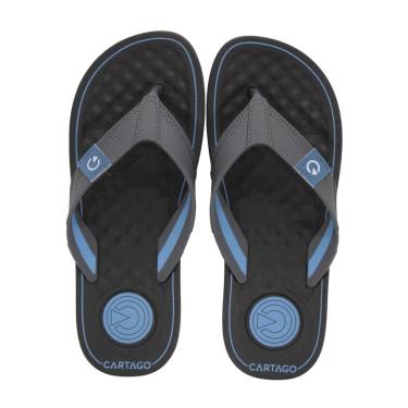 Imagem de Chinelo Cartago Arizona Preto/Basalto/Azul