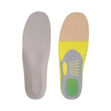 Imagem de Palmilhas Ortopédicas Respiráveis Com Suporte De Arco Para Aumento De 