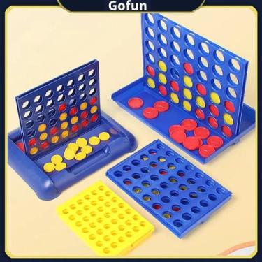 Imagem de Brinquedo de estratégia Board Game Connect 4 in a Row para crianças
