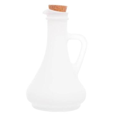 Imagem de Garrafa para Azeite Wolff de Vidro Pintado Branco 250ml