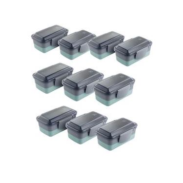 Imagem de Kit de Marmiteiras Lunch Box Electrolux Verde 10 unidades Verde