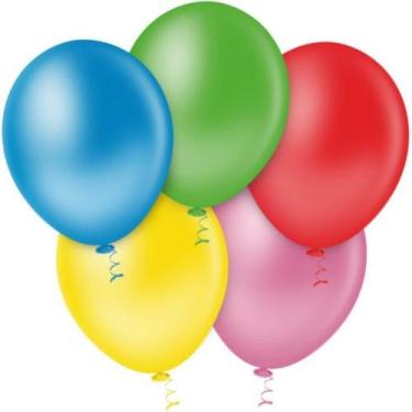 Imagem de Balão Gran Festa N.090 Sortidos 50un - Riberball